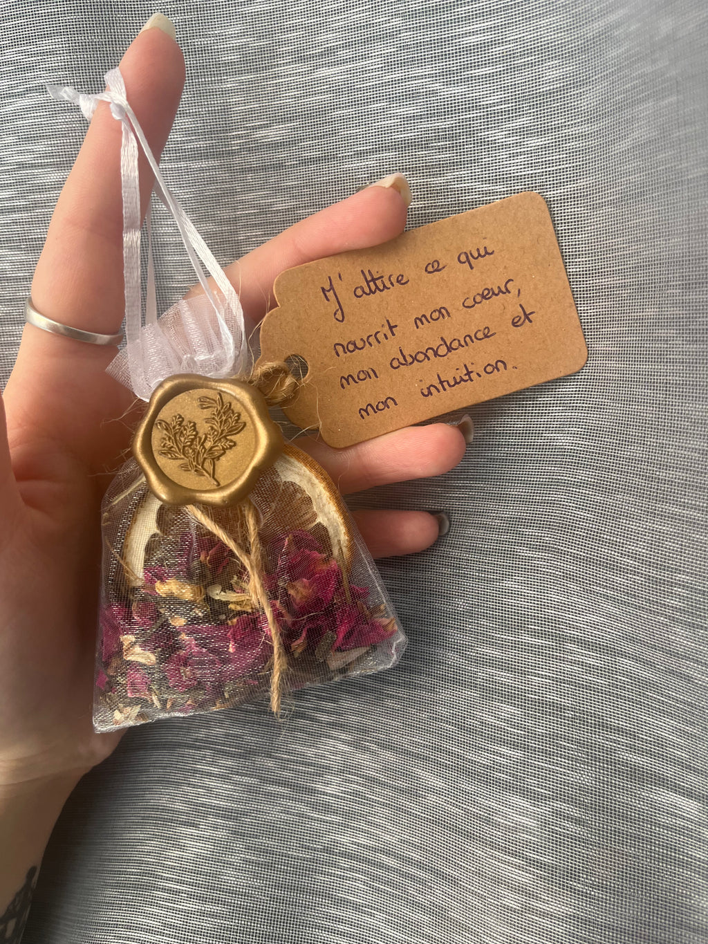 Sachet « Abondance du cœur »