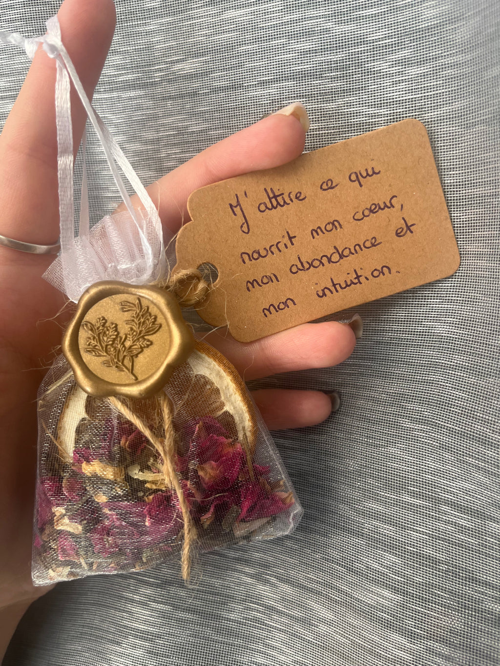 Sachet « Abondance du cœur »