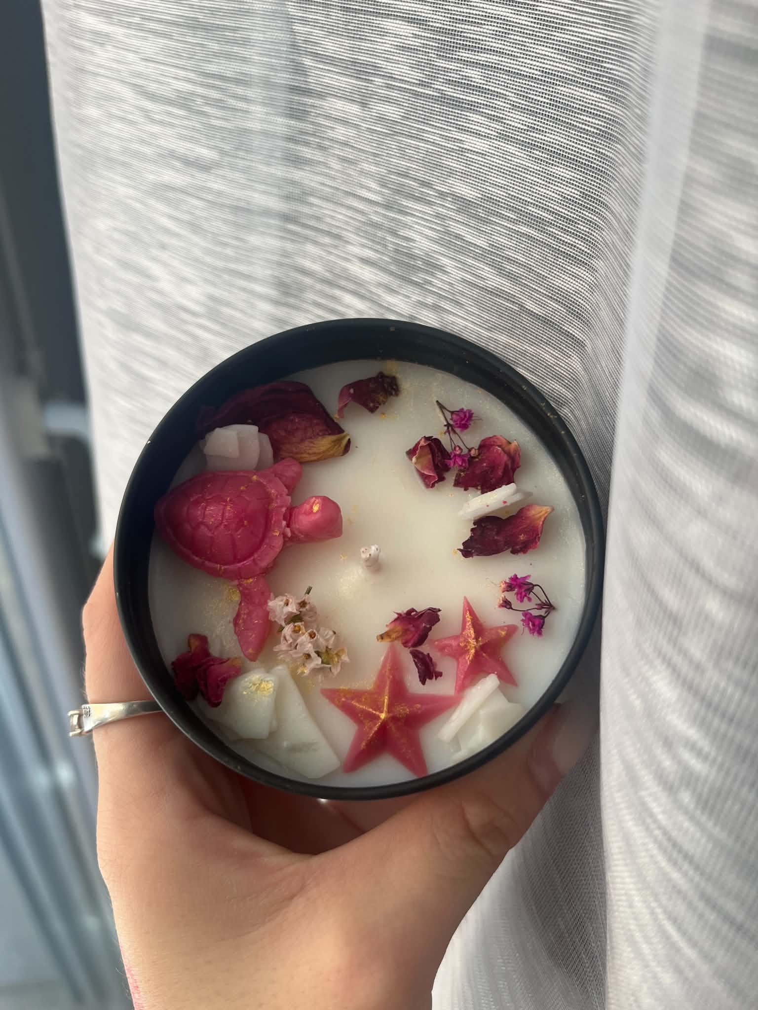 Bougie "Coeur rayonnant"